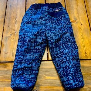Patagonia kids reversible tribbles pants